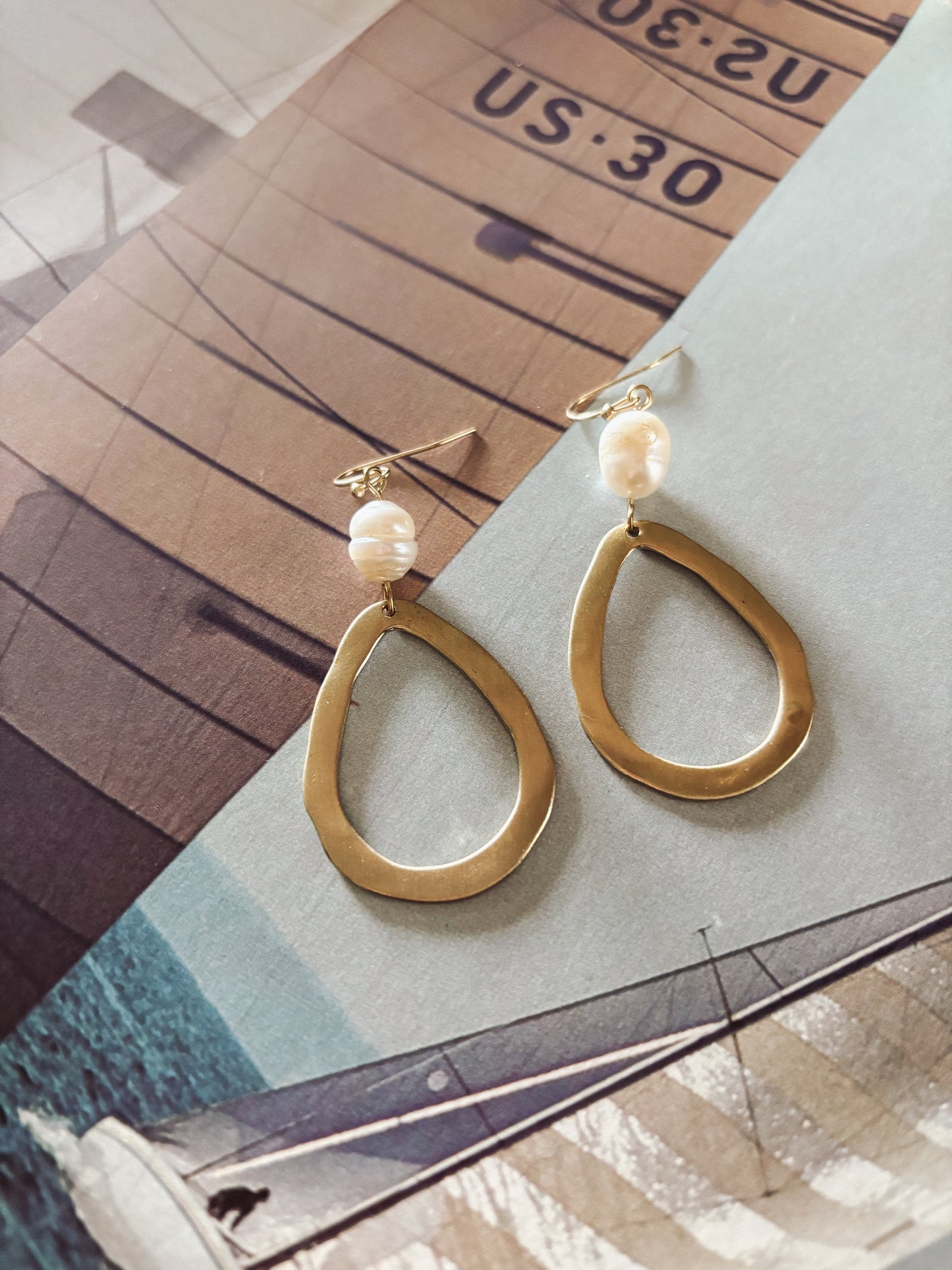 The "Redeemed" Collection- Vintage Earrings- O