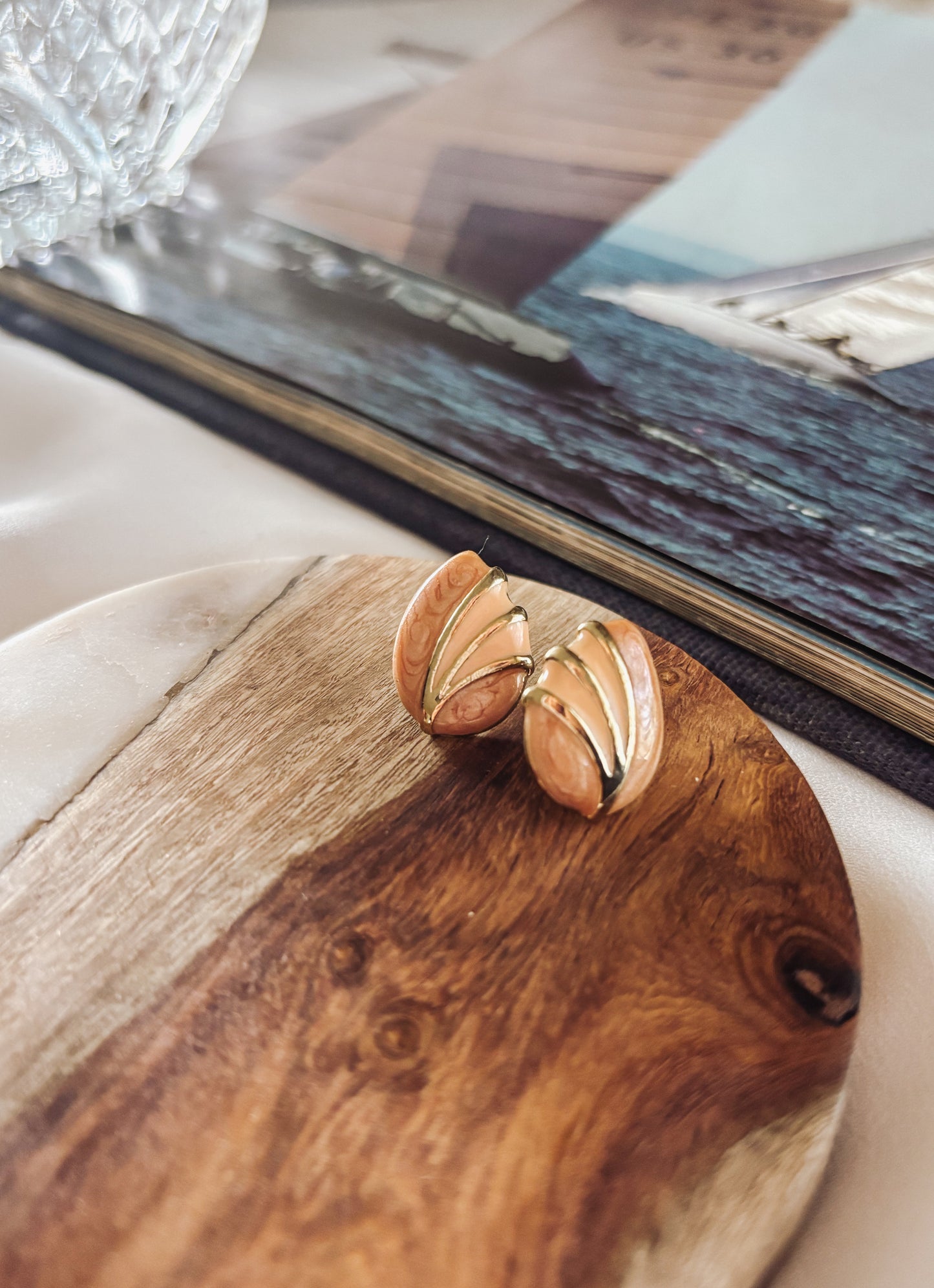 The "Redeemed" Collection- Vintage Earrings- F