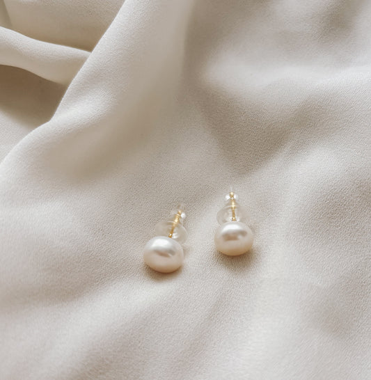 The "Pure" Freshwater Pearl Studs