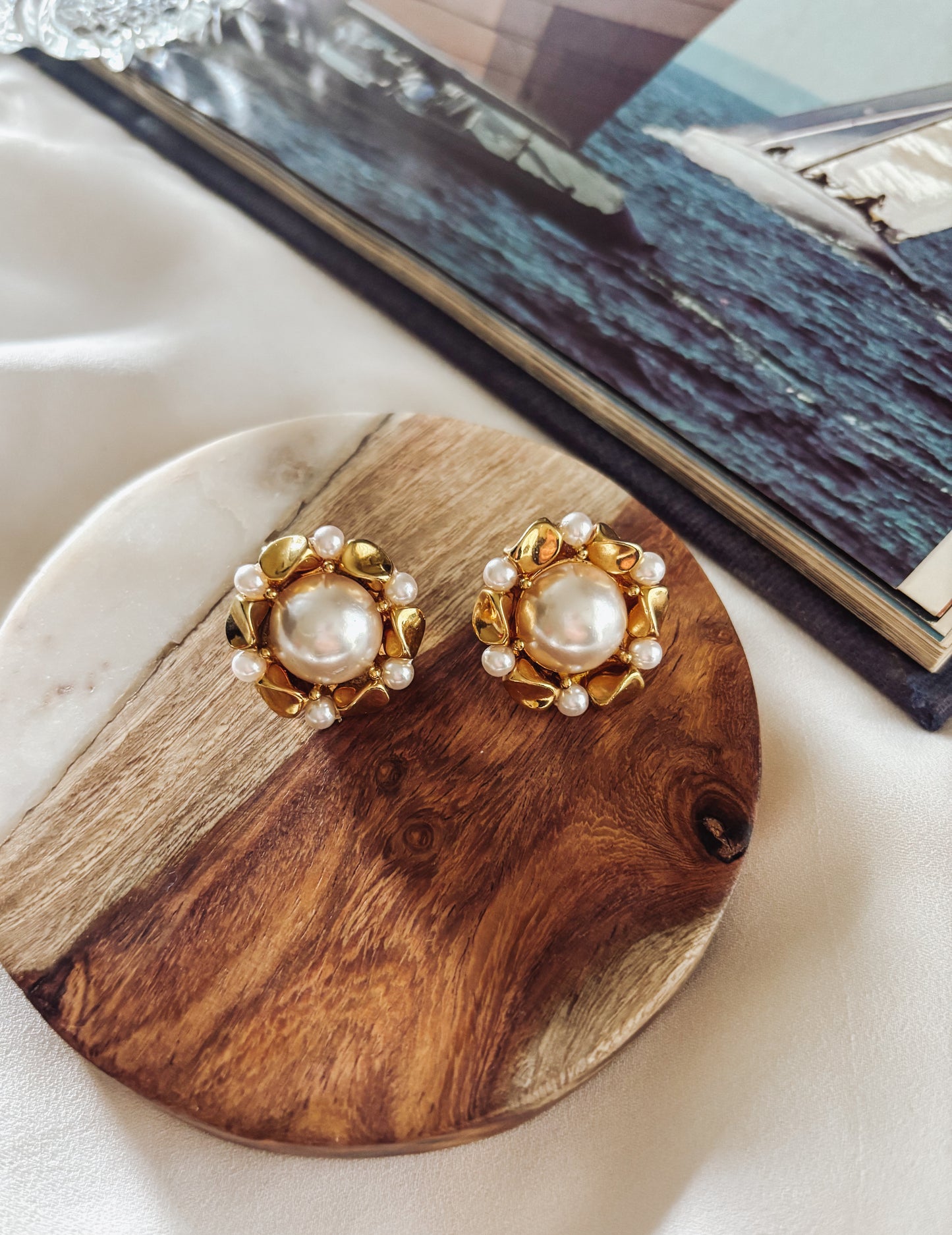 The "Redeemed" Collection- Vintage Clip On Earrings- E