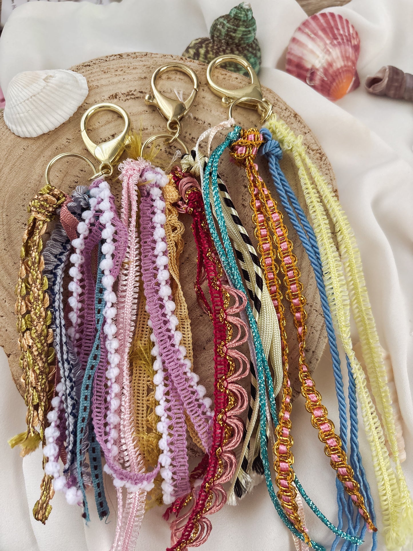 Bright Color Bag Charm/Key Chain